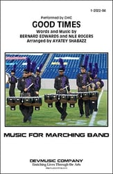 Good Times Marching Band sheet music cover